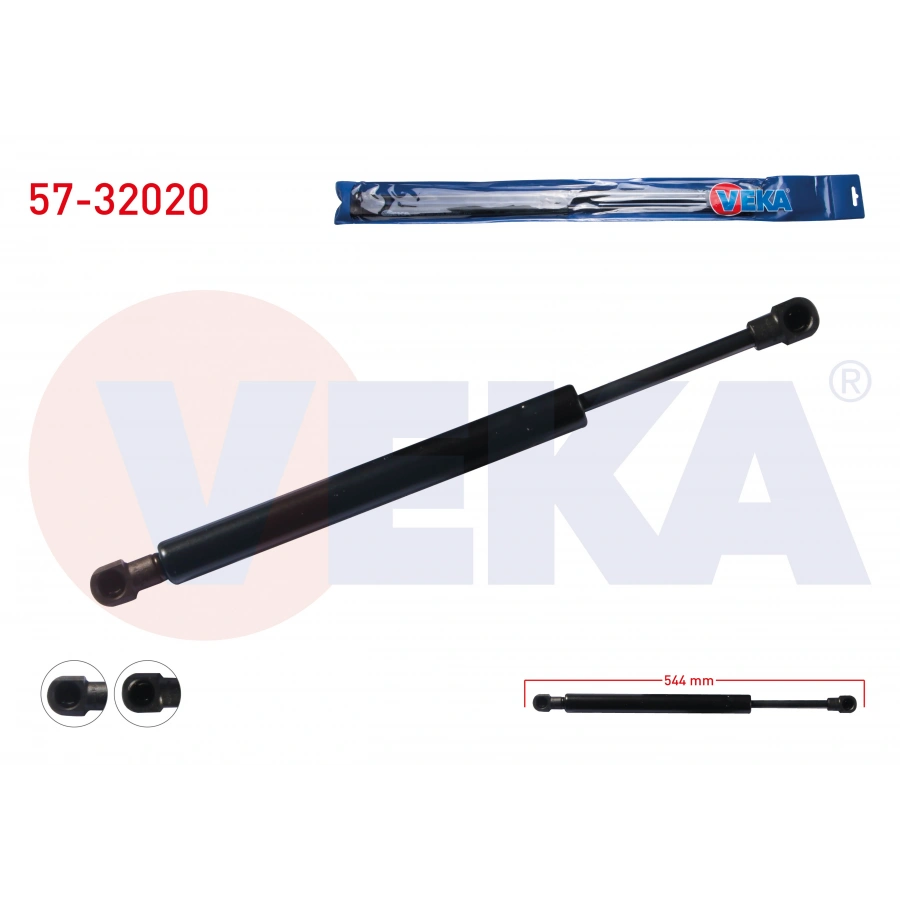 BAGAJ AMORTISORU 544mm/320N OPEL CORSA B 3 KAPI 1993-2000