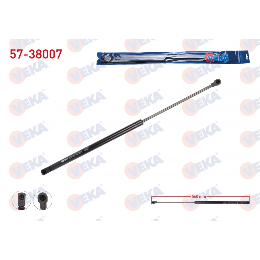 BAGAJ AMORTISORU 560mm/290N SEAT IBIZA V (6J5) 2008-