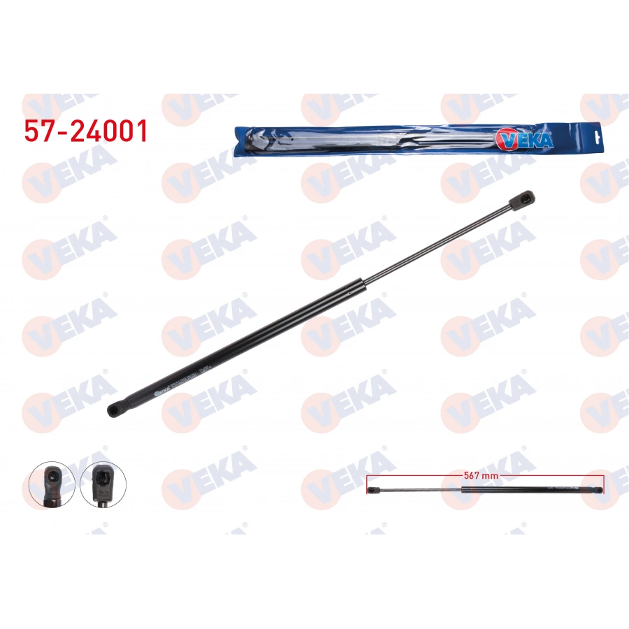 BAGAJ AMORTISORU 567mm/550N KIA SPORTAGE (JE) 2004-2010