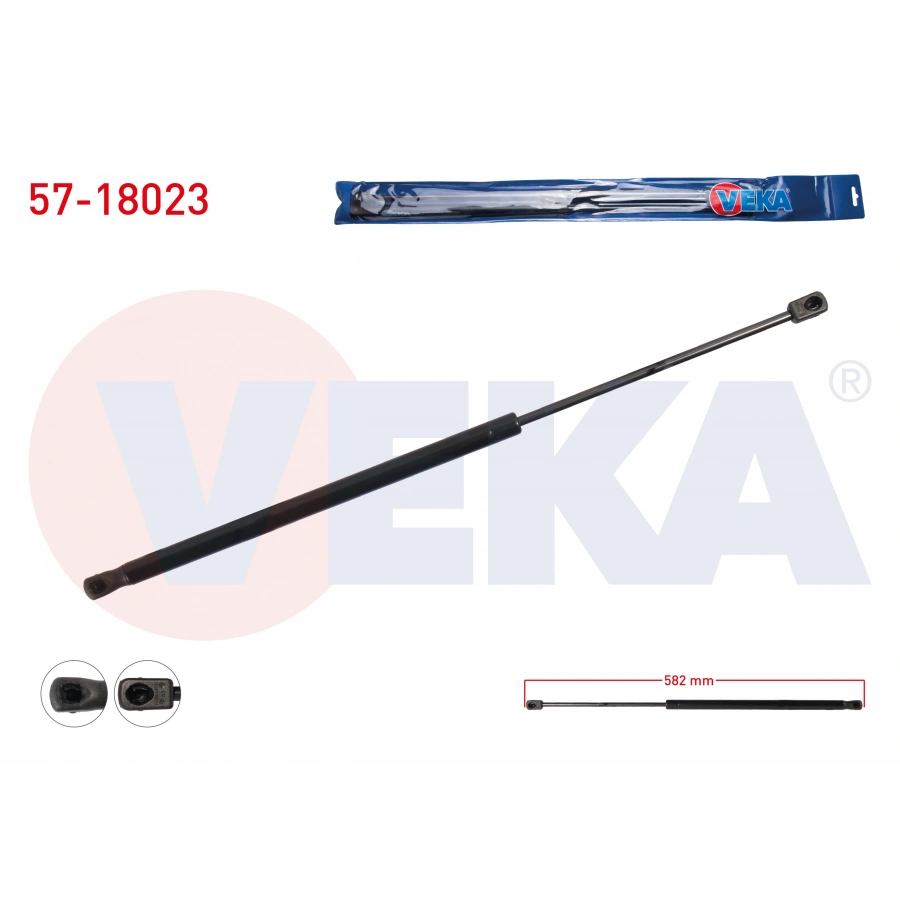 BAGAJ AMORTISORU 582mm/390N FIAT EGEA STATION WAGON 2015-