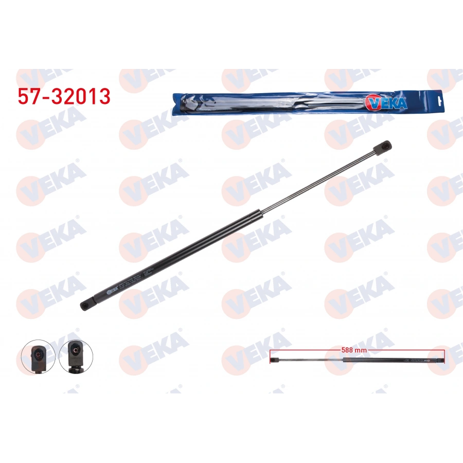 BAGAJ AMORTISORU 588mm/400N OPEL ASTRA J 5 KAPI 2009-2016