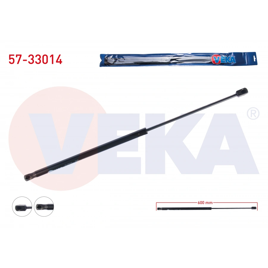 BAGAJ AMORTISORU 600mm/300N PEUGEOT 306 (7B,N3,N5) 5 KAPI 1993-2002