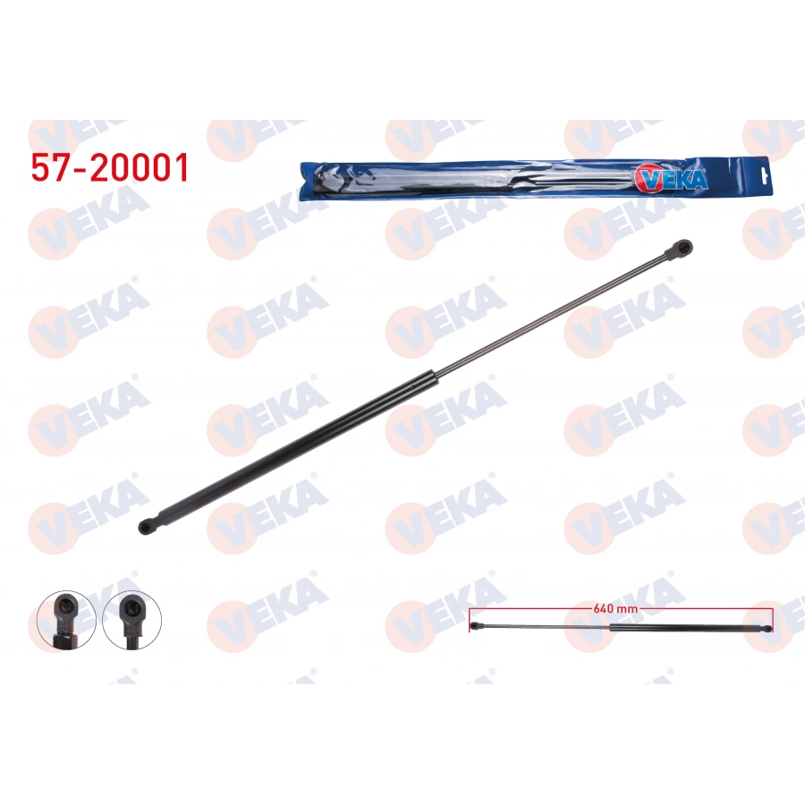 BAGAJ AMORTISORU 640mm/465N HONDA CIVIC VIII 5 KAPI 2005-2012