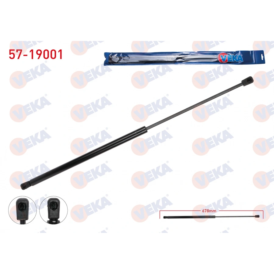 BAGAJ AMORTISORU 678mm/480N FORD TRANSIT CONNECT 2002-2013