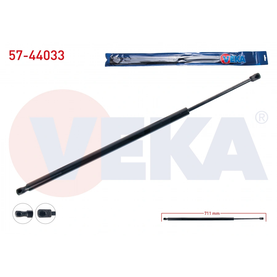 BAGAJ AMORTISORU 711mm/985N VOLKSWAGEN TRANSPORTER T5 2015-