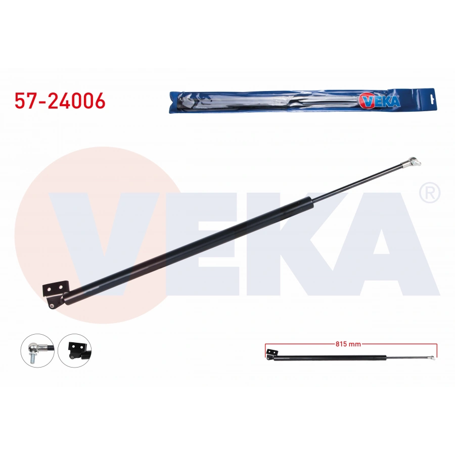 BAGAJ AMORTISORU 866mm/1050N SOL KIA BESTA 1993-2003