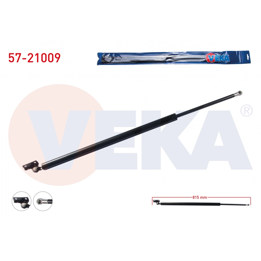 BAGAJ AMORTISORU 866mm/740N SAG HYUNDAI H1 STAREX 2008-