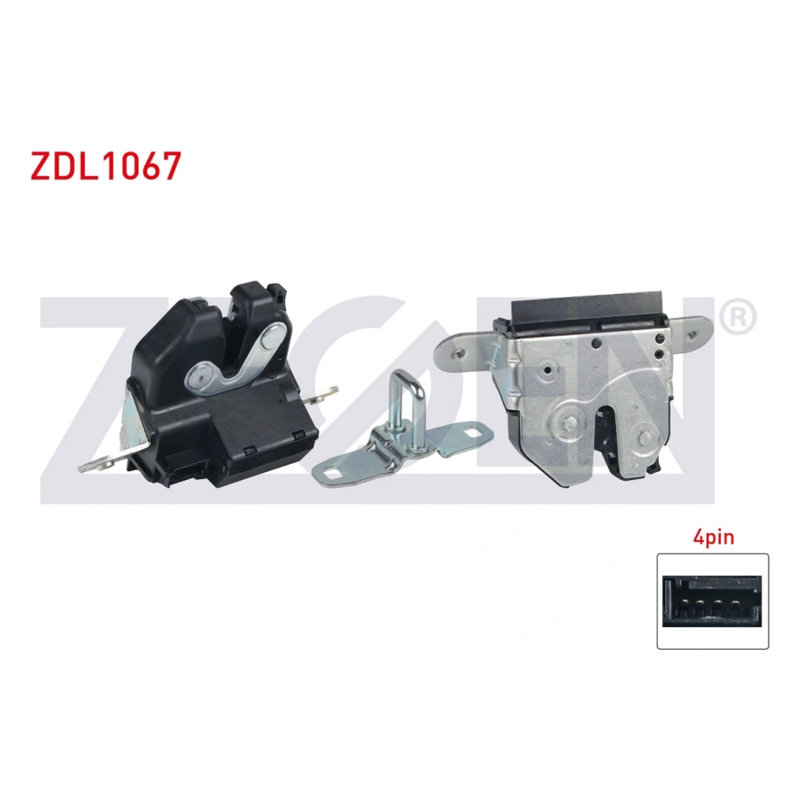 BAGAJ KILIDI 4 PIN FIAT GRANDE PUNTO - BRAVO II - 500 2005-2012