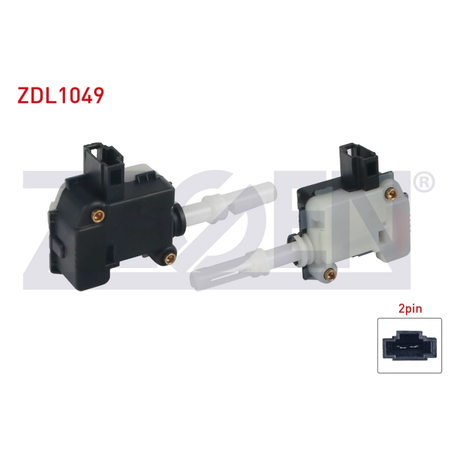 BAGAJ KILIT MOTORU 2 PIN VOLKSWAGEN CADDY III - TRANSPORTER V - PHAETON 2004-2015/ TOUAREG 2010-/ SKODA SUPERB 2002-2010