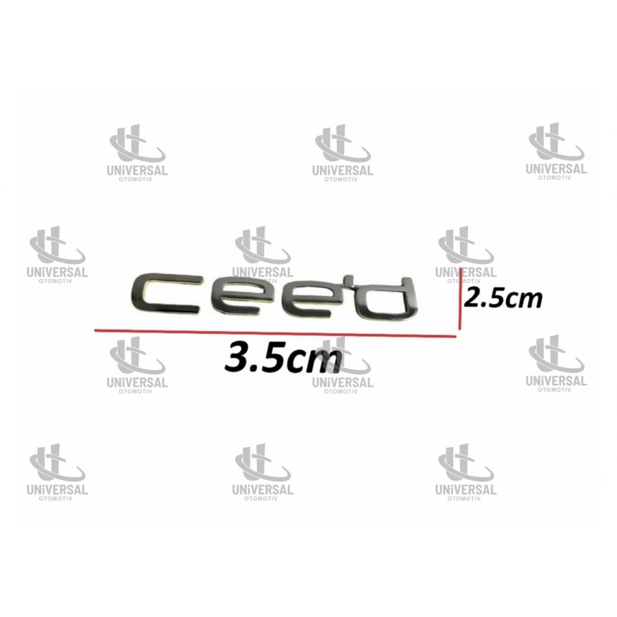 BAGAJ KROM CEED 13-18 ARKA (CEED YAZISI)