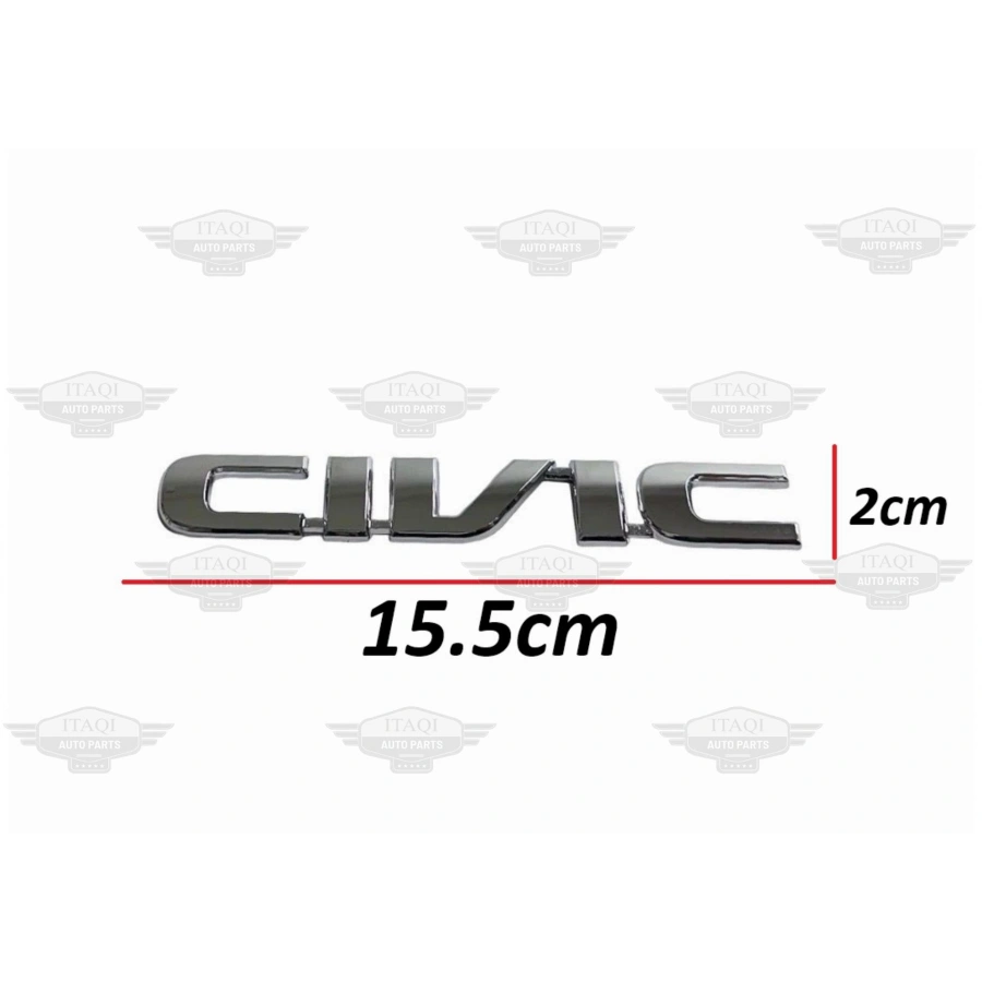 BAGAJ KROM CIVIC 02-05 ARKA (CIVIC YAZISI)