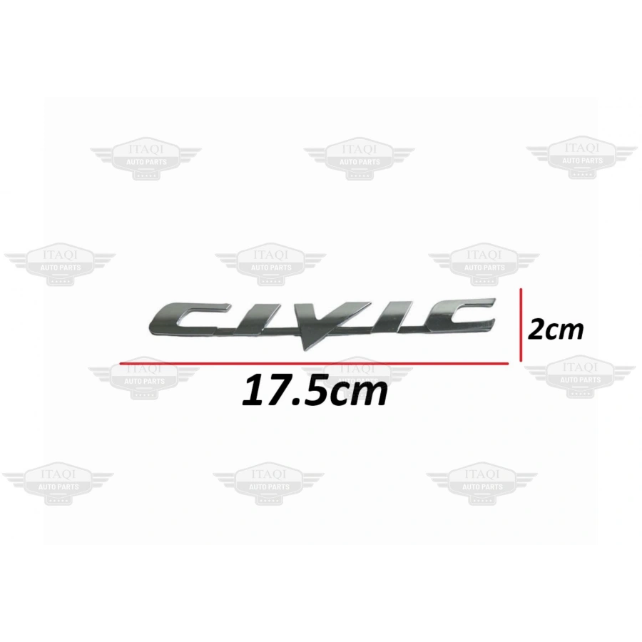 BAGAJ KROM CIVIC 06-11 ARKA (CIVIC YAZISI)