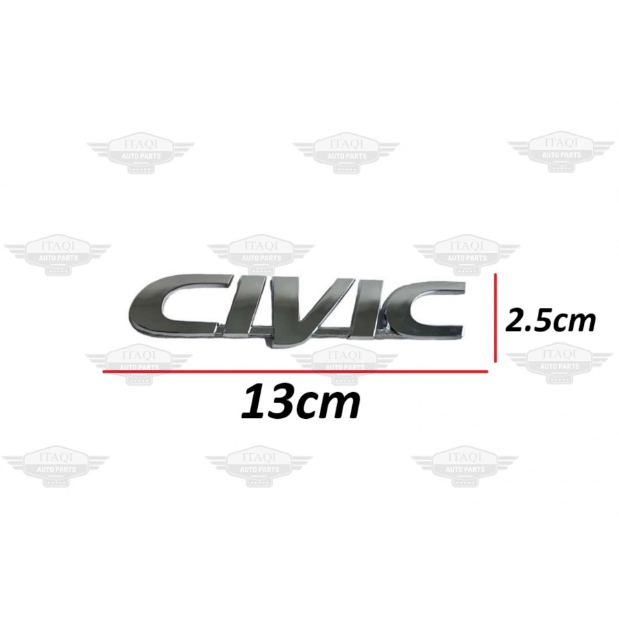 BAGAJ KROM CIVIC 96-00 ARKA (CIVIC YAZISI)