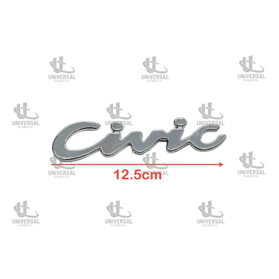 BAGAJ KROM CIVIC 96-01 ARKA (EL YAZI TİP/CIVIC YAZISI)
