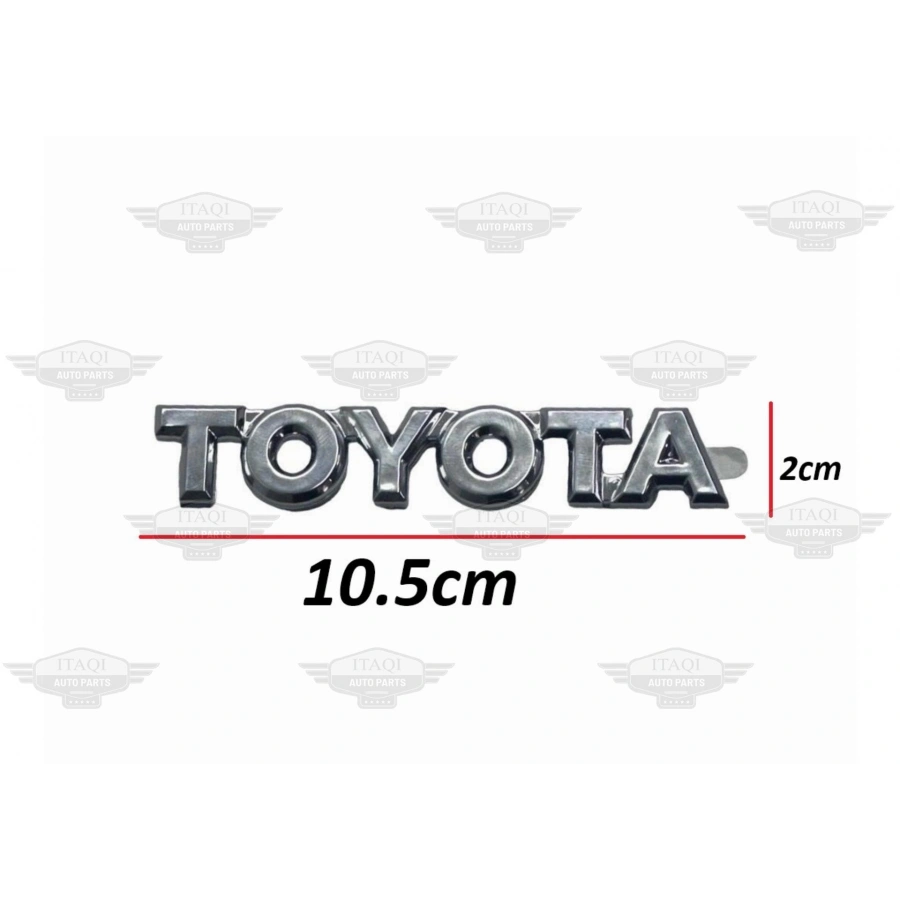 BAGAJ KROM COROLLA 02-06 ARKA (TOYOTA YAZISI)