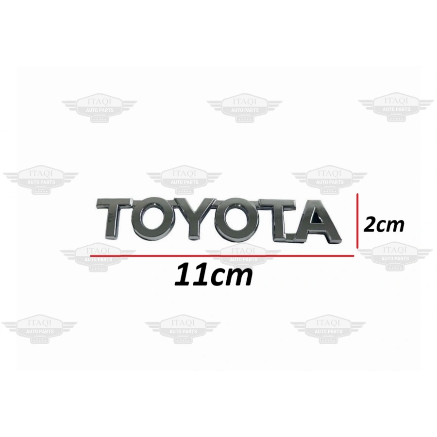 BAGAJ KROM COROLLA 07-18/YARİS 06-14 ARKA (TOYOTA YAZISI)