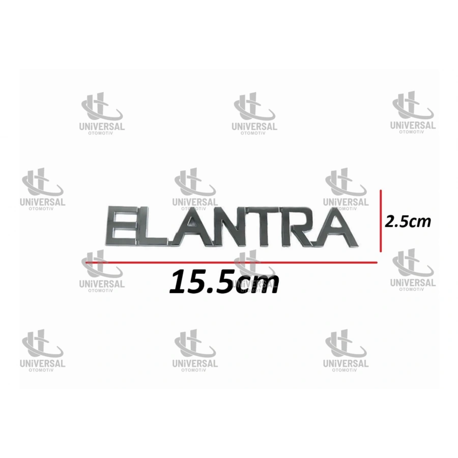 BAGAJ KROM ELANTRA 01-06 ARKA (ELANTRA YAZISI)