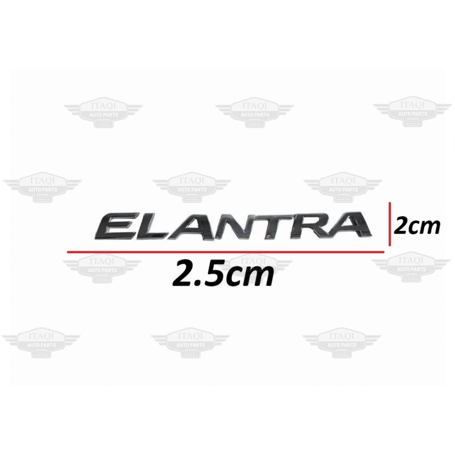 BAGAJ KROM ELANTRA 11-19 ARKA (ELANTRA YAZISI)