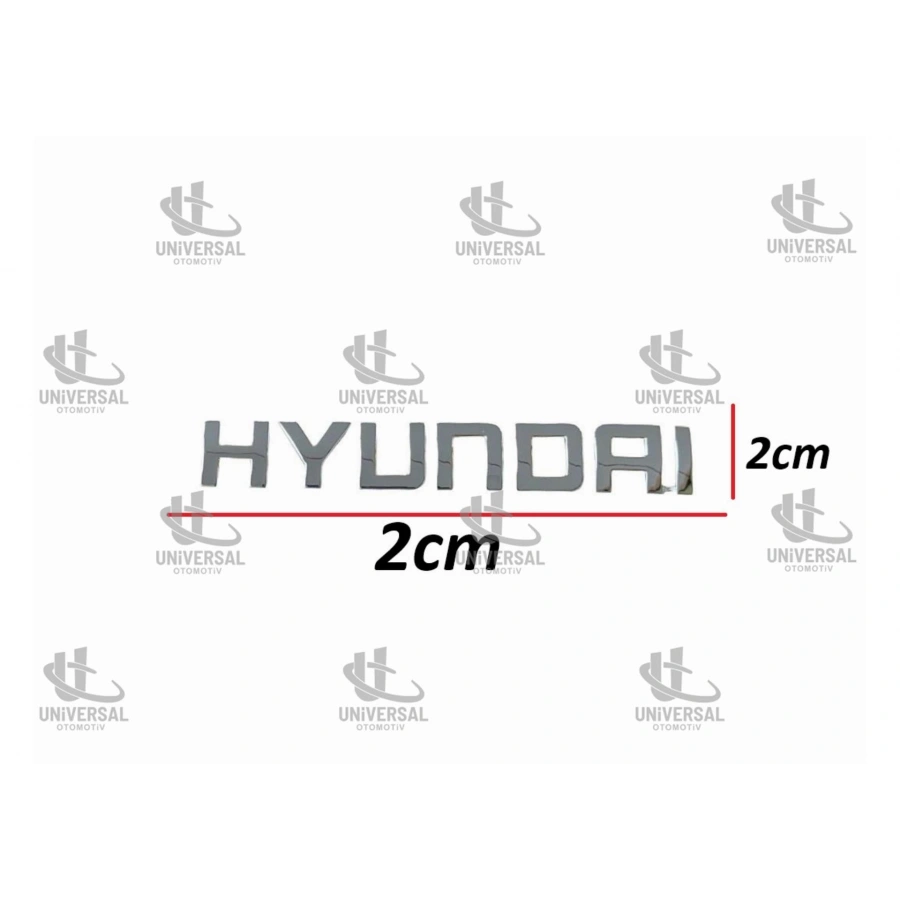 BAGAJ KROM İ20 08-14/İ30 08-14/ELANTRA 08-14/İX35  08-14/SANTAFE 08-14/TUCSON 08-14 ARKA (HYUNDAİ YAZISI)