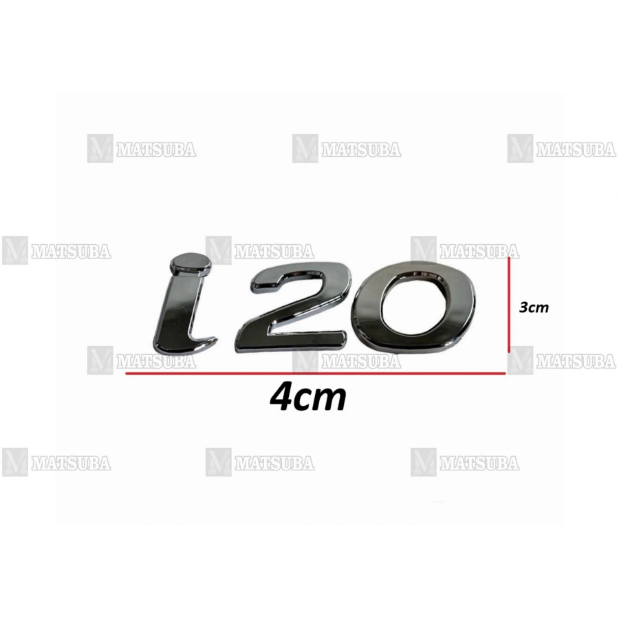 BAGAJ KROM İ20 08-17 ARKA (İ20 YAZISI)