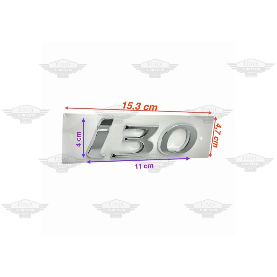 BAGAJ KROM İ30 08-12 ARKA  (İ30 YAZISI)