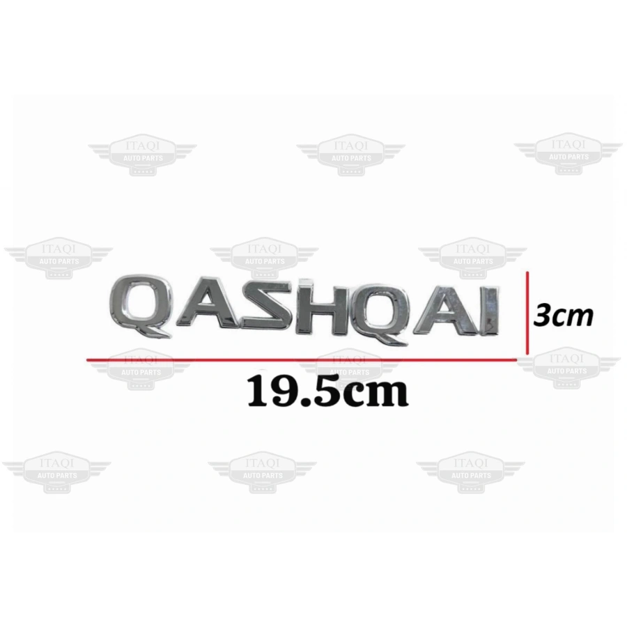 BAGAJ KROM QASHQAİ 07-13 ARKA (QASHQAİ YAZISI)