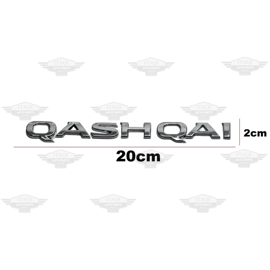 BAGAJ KROM QASHQAİ 14-17 ARKA (QASHQAİ YAZISI)