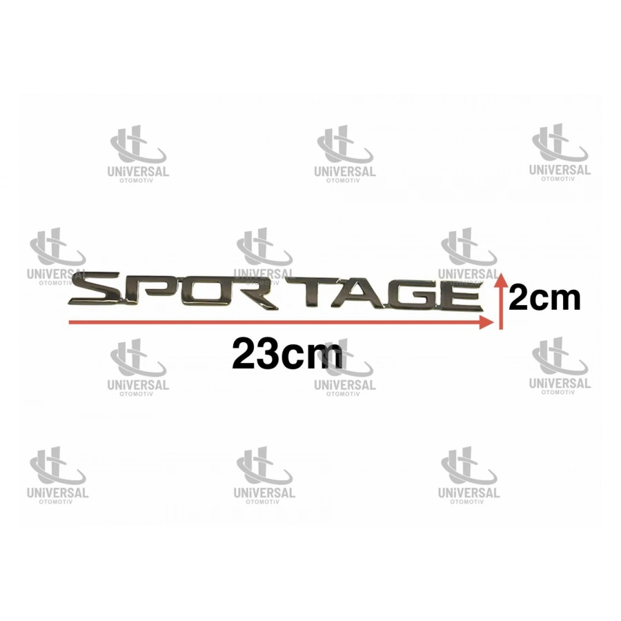 BAGAJ KROM SPORTAGE 03-16 ARKA (SPORTAGE YAZISI)