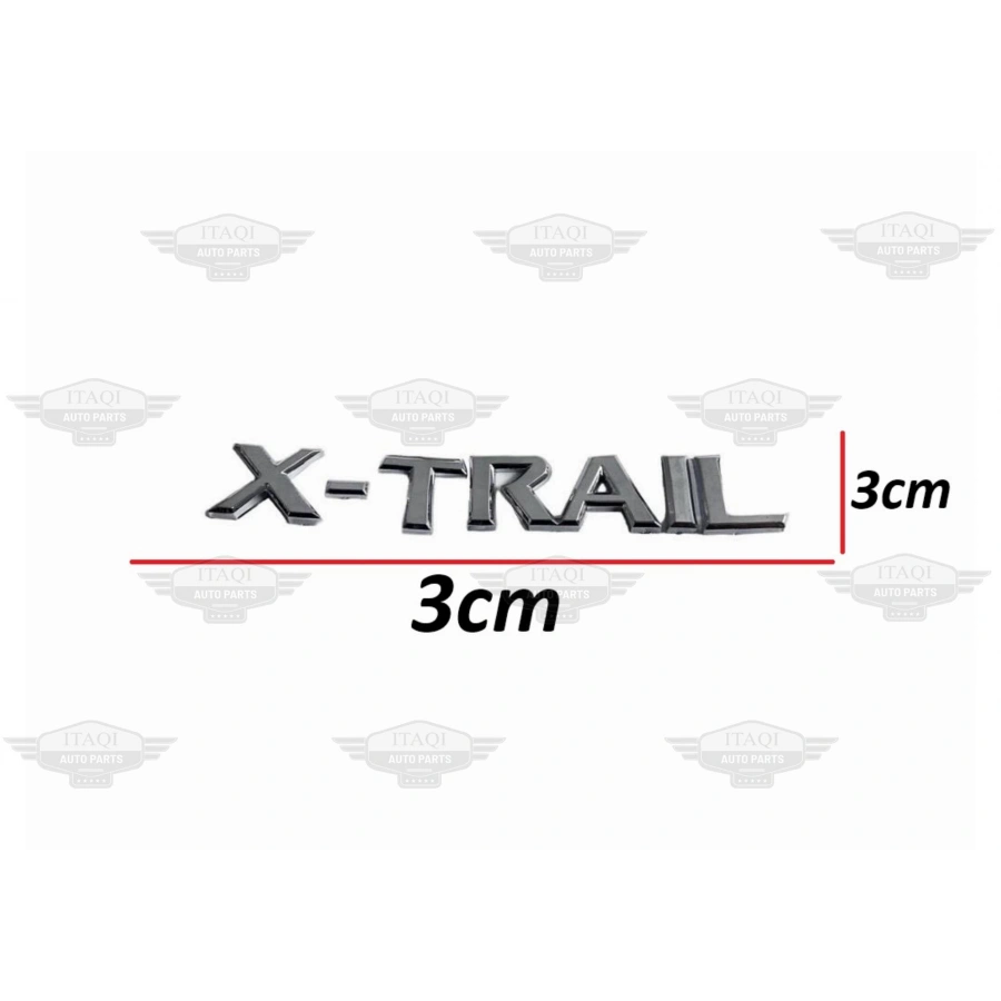 BAGAJ KROM X-TRAİL 02-16 ARKA (X-TRAİL YAZISI)