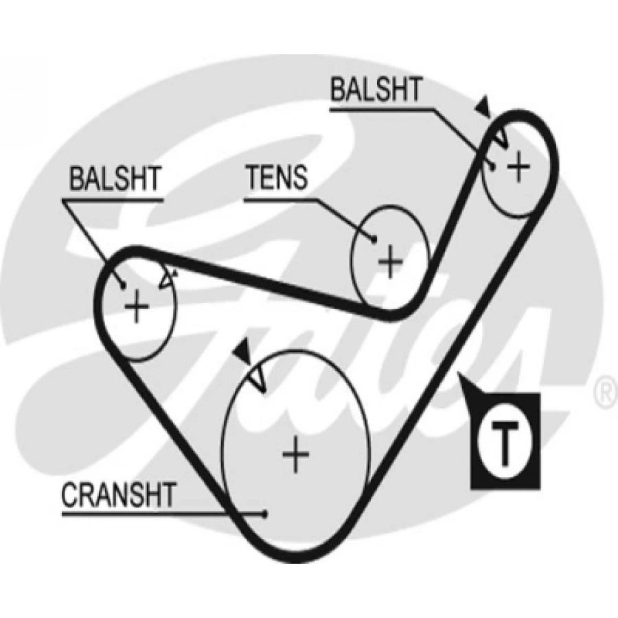 BALANS KAYISI 099RHP+190H H100/GALOPER/H1/STAREX/TERRACAN/PREGIO/L200/L300/PAJERO 2,5 DIZEL 1997-2008