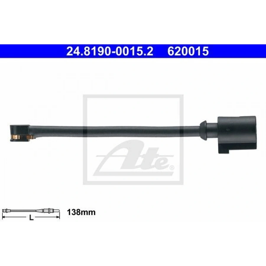 FREN BALATASI ARKA FİŞİ İKAZ KABLOSU W638 VITO 9603 W463 SPRINTER 0006 LT28 LT35 LT46 9606 190MM