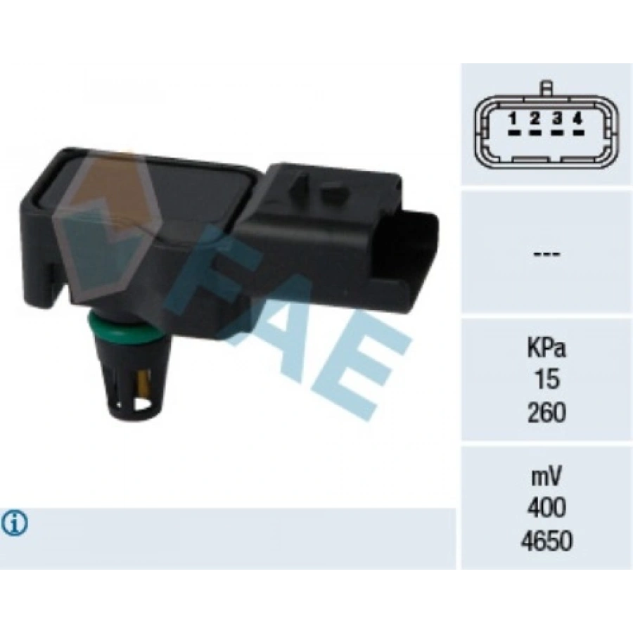 BASINÇ SENSÖRÜ - 207/308/MINI - 1.6  16V - 07-