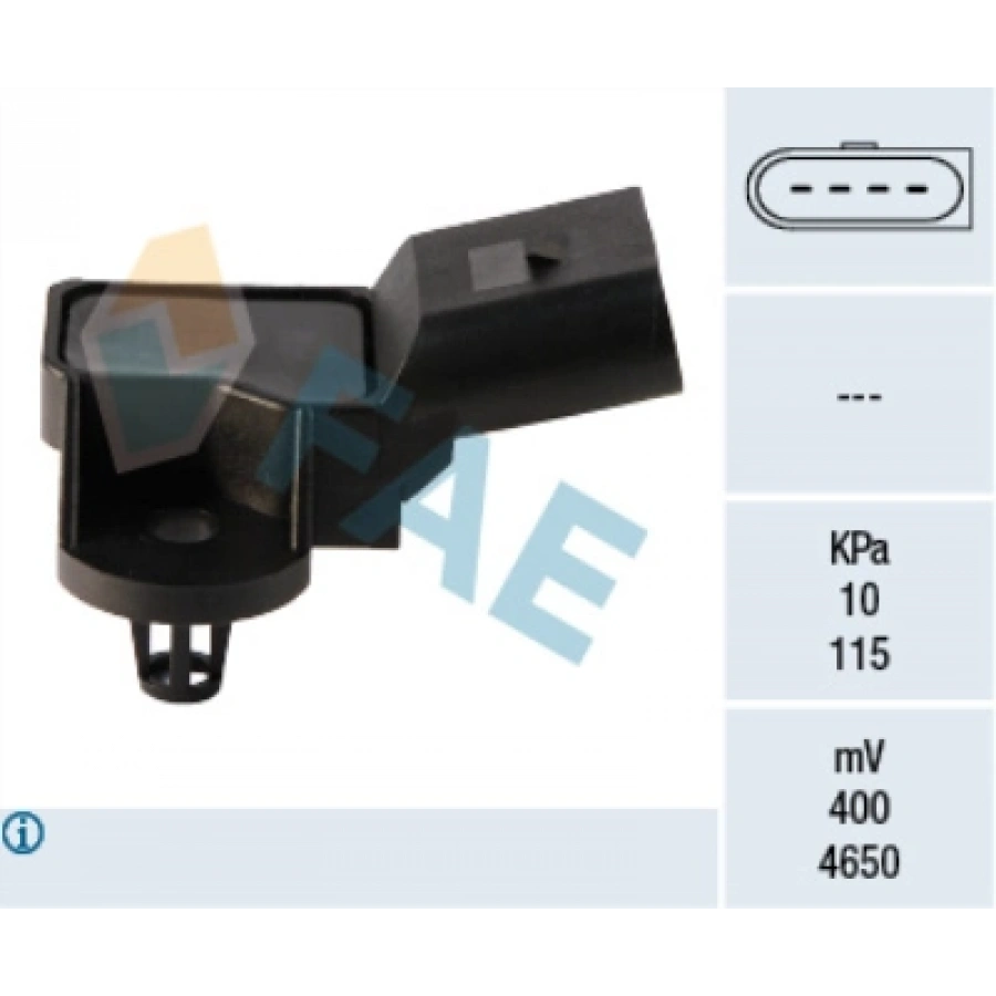 BASINÇ SENSÖRÜ GOLF5-GOLF6-JETTA-PASSAT-A3 BLF-BLP-BLR-CAGA-CAYB-CAYC-CBZC 1,2 TSI-1,6 FSI-1,6 TDI 04-13