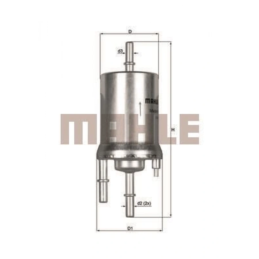 BENZİN FİLTRESİ GOLF V POLO V JETTA III / A3 / CORDOBA ALTEA LEON 1.6 FSI 4 BAR 4 BAR