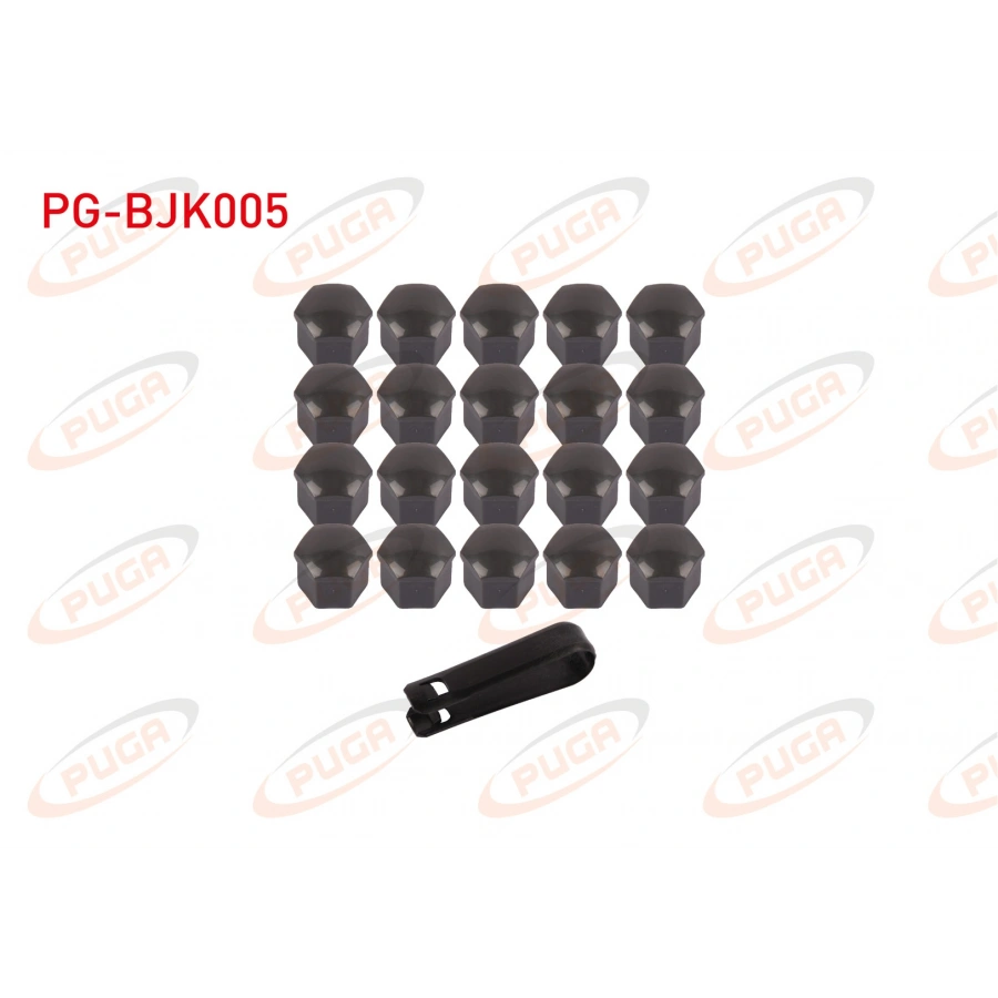 BIJON KAPAK SETI GRI 20 ADET+CIKARTMA APARATI