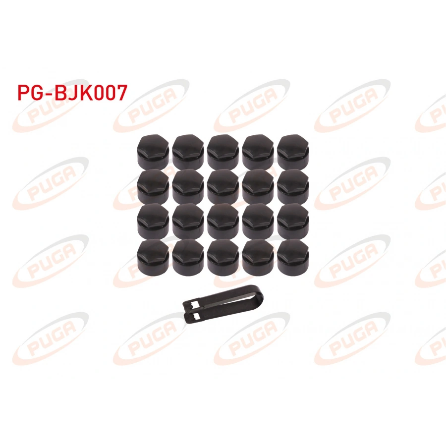 BIJON KAPAK SETI GRI SIFRESIZ 16 ADET + 4 ADET SIFRELI AUDI / SEAT