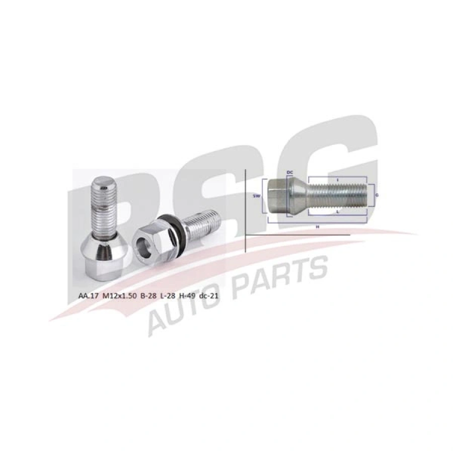 BIJON SAPLAMASI BIJON CIVATSI Y.M. PULLU MEGANE CLIO BM 03-