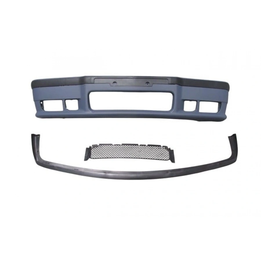 BMW 3 SERI- E36- 91/98; ÖN TAMPON ASTARLI (SPOİLERLİ/BANDLI/PANJURLU/SİS DELİKLİ) (M-TECH/M3)