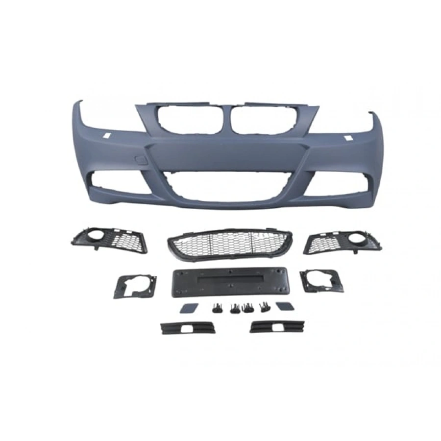 BMW 3 SERI- E90- 09/11; ÖN TAMPON ASTARLI (SİSLİ/F.YIK.LI/SİS KAPAKLI/IZGARALI/PLAKA PLS) M-TECH/LCI