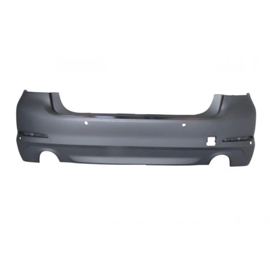 BMW 5 SERI- G30- 17/20; ARKA TAMPON GRİ (4 SENSÖR DELİKLİ) (TYG)