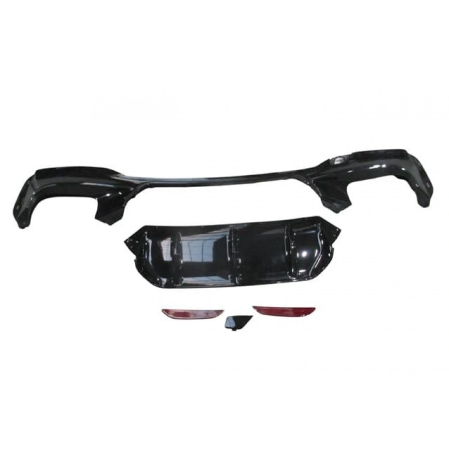 BMW 5 SERI- G30- 17/20; KARLIK PRLK SİYAH (ARKA TAMPON ALTI) (ÇEKİ DEMİR KAPAKLI/ÇİFT EGZOSLU)F90/M5