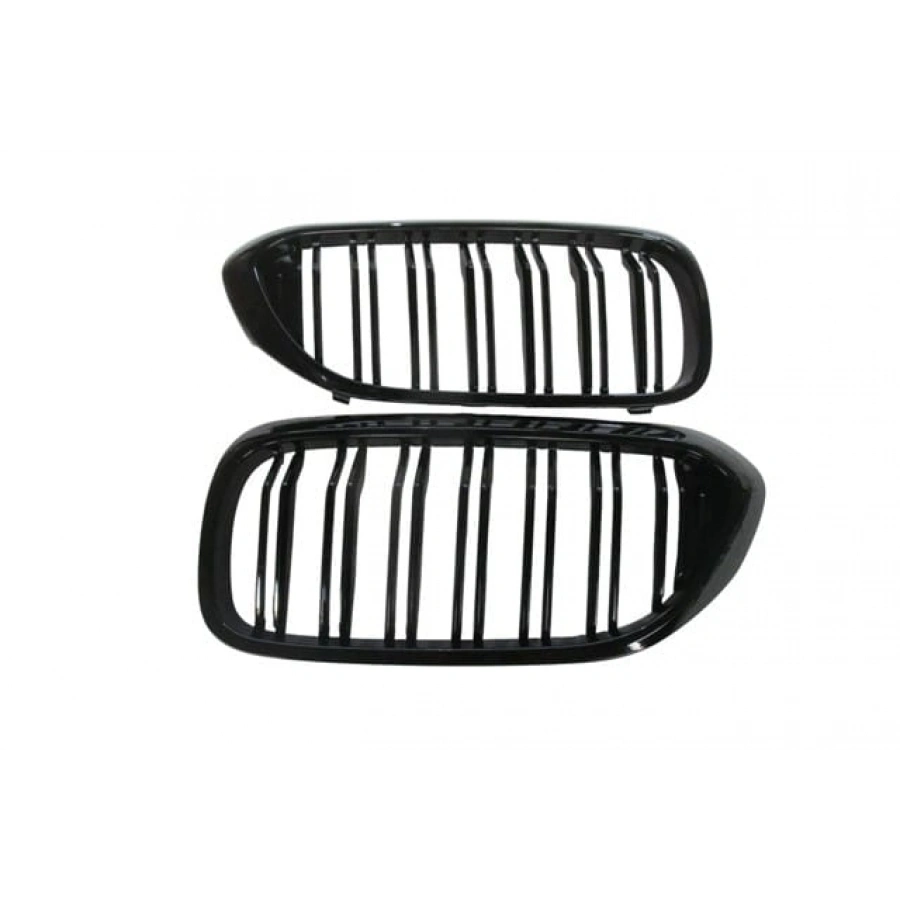 BMW 5 SERI- G30- 17/20; ÖN PANJUR SAĞ/SOL SET (2 PARÇA)PARLAK SİYAH (ÇİFT ÇITALI) (M5)