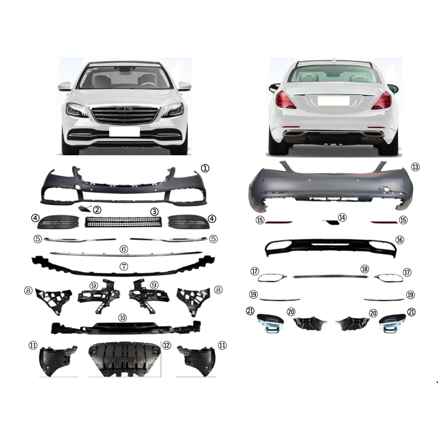 BODY KİT STANDART TİP (ÖN-ARKA DOLU) W222 2018-