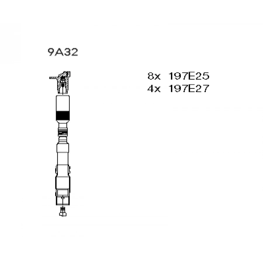 BUJI KABLOSU TAKIM W203 / 210 / 220 / 163 M112 97-05