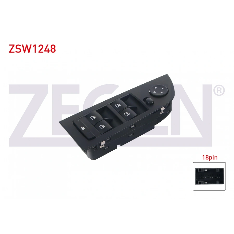 CAM ACMA ANAHTAR GRUP AYNA AYARLI 18 PIN SIYAH BMW 3 SERISI (E90) - X1 (E84) - X5 (E70) - X6 (E71,E72) 2005-