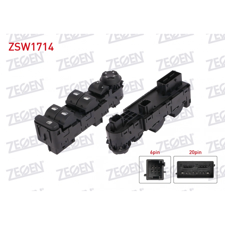 CAM ACMA ANAHTAR GRUP AYNA AYARLI CERCEVELI 26 PIN PEUGEOT 208 2019- / 5008 2016-