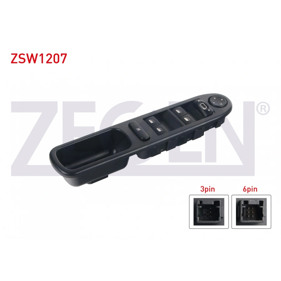 CAM ACMA ANAHTAR GRUP AYNA AYARLI CERCEVELI 9 PIN PEUGEOT 307 Y.M. 2005-2009