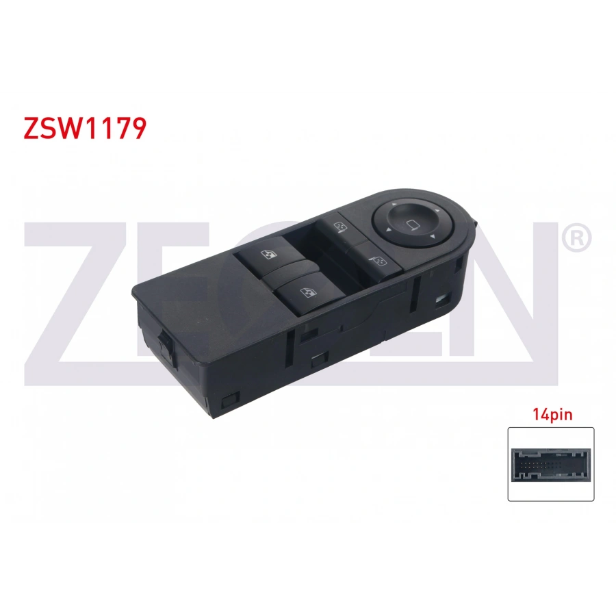 CAM ACMA ANAHTAR GRUP AYNA AYARLI CIFTLI 14 PIN OPEL ASTRA H - ZAFIRA B 2004-2011