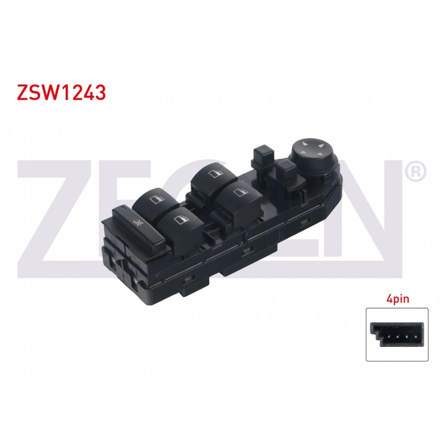 CAM ACMA ANAHTAR GRUP AYNA AYARLI COCUK CAM KILITLI KATLANIR AYNA 4 PIN BMW X3 (E83) 2004-2010