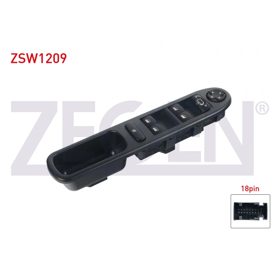 CAM ACMA ANAHTAR GRUP AYNA AYARLI KATLANIR AYNA 18 PIN PEUGEOT 207 2006-2012